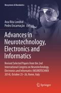 Advances in Neurotechnology, Electronics and Informatics