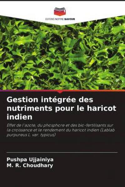 Gestion intégrée des nutriments pour le haricot indien