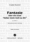 Fantasie op.50,2 über Näher meinGott zu dir für Saxophon-Orchester