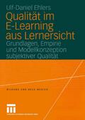 Qualität im E-Learning aus Lernersicht