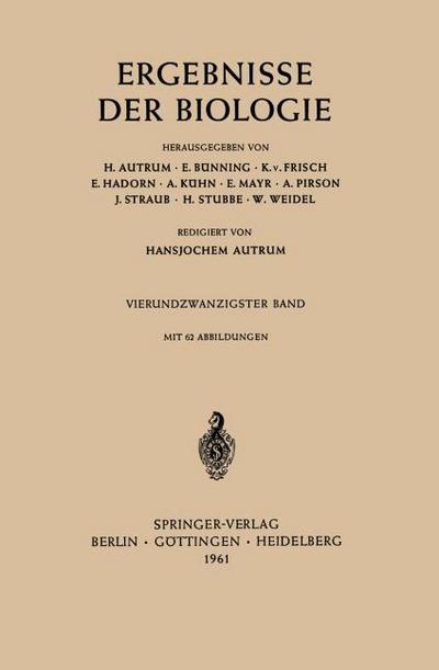 Ergebnisse Der Biologie