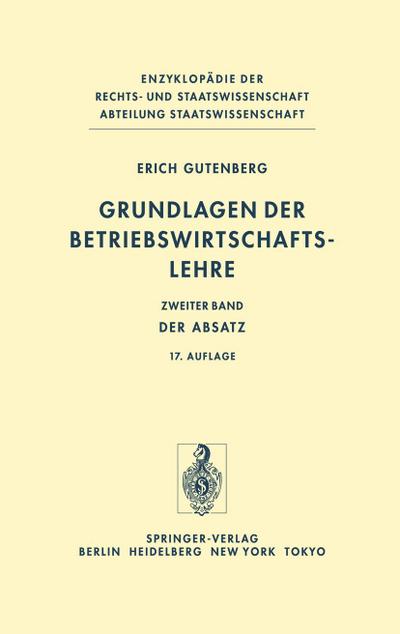 Grundlagen der Betriebswirtschaftslehre