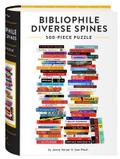 Bibliophile Diverse Spines 500-Piece Puzzle