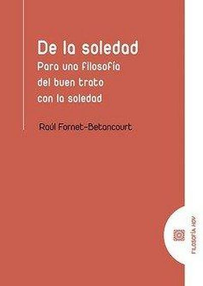 De la soledad