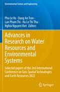 Advances in Research on Water Resources and Environmental Systems