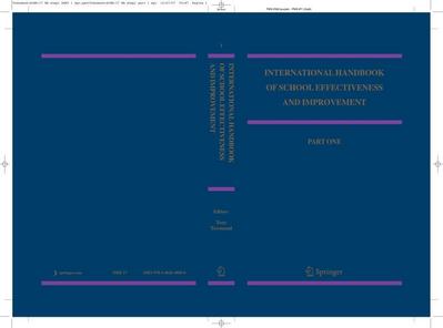 International Handbook of School Effectiveness and Improvement