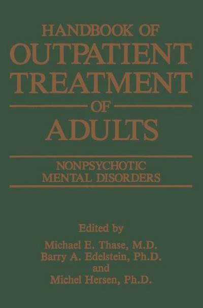 Handbook of Outpatient Treatment of Adults