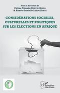 Considérations sociales, culturelles et politiques sur les élections en Afrique
