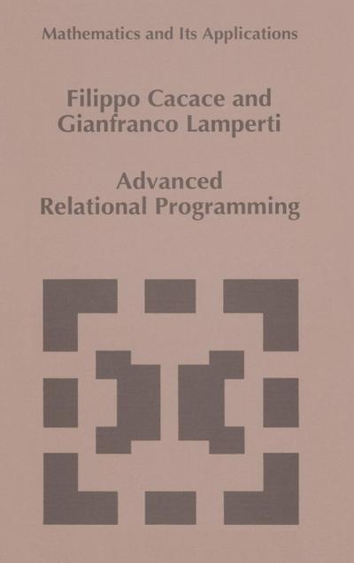 Advanced Relational Programming