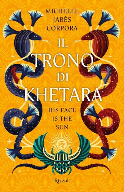 Il trono di Khetara. His face is the sun