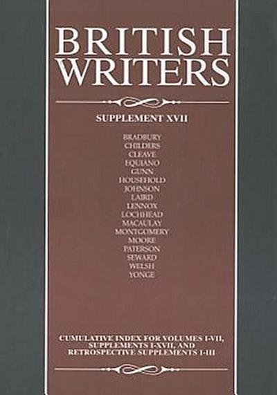 British Writers, Supplement XVII