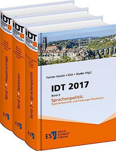 IDT 2017 -  - Band 1, 2 und 3 als Gesamtpaket