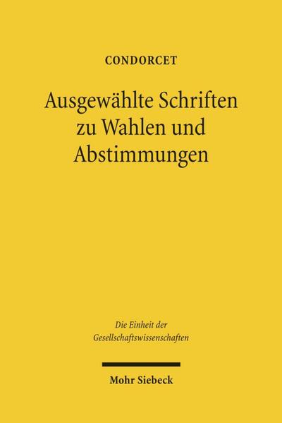 Ausgewählte Schriften zu Wahlen und Abstimmungen
