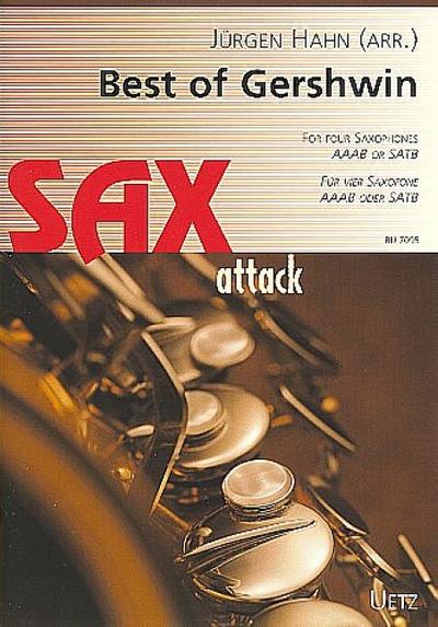 Best of Gershwin für 4 Saxophone (AAAB/SATB)