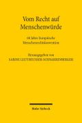 Vom Recht auf Menschenwürde