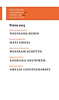 Preise 2013: Laudationes und Dankreden
