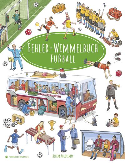 Fehler-Wimmelbuch-Fußball: Kinderbücher ab 2 Jahre