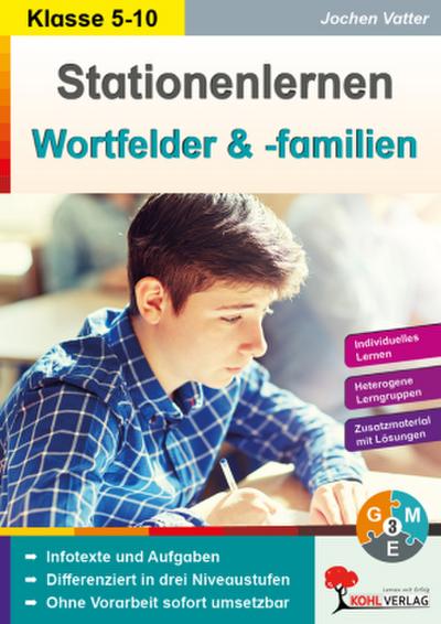 Stationenlernen Wortfamilien & Wortfelder