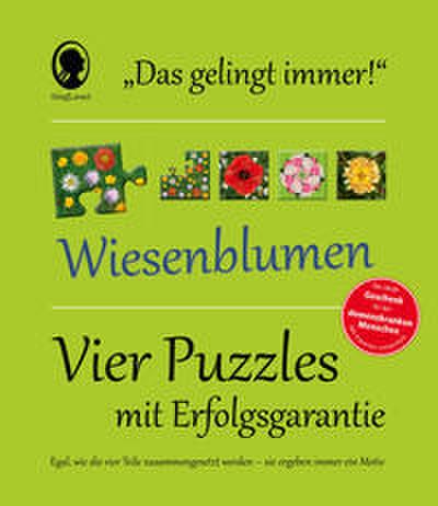 Das ’Gelingt-immer’-Puzzle Wiesenblumen. Das Puzzle-Spiel für Senioren mit Demenz