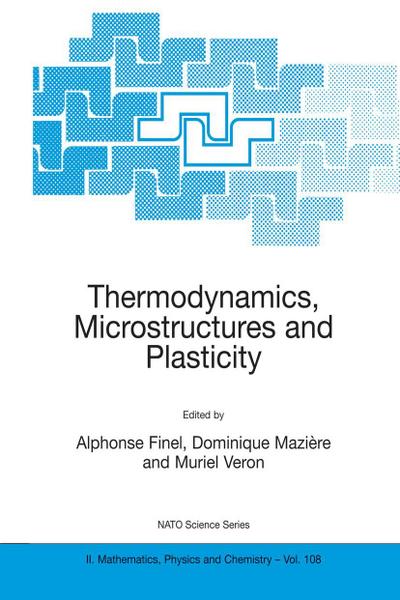Thermodynamics, Microstructures and Plasticity