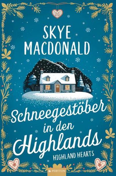 Schneegestöber in den Highlands