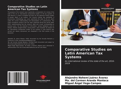 Comparative Studies on Latin American Tax Systems