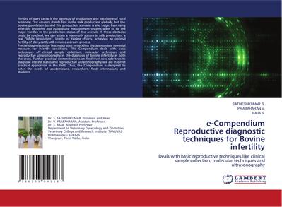 e-Compendium Reproductive diagnostic techniques for Bovine infertility