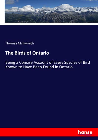 The Birds of Ontario
