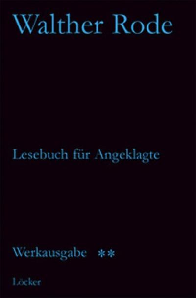 Lesebuch für Angeklagte
