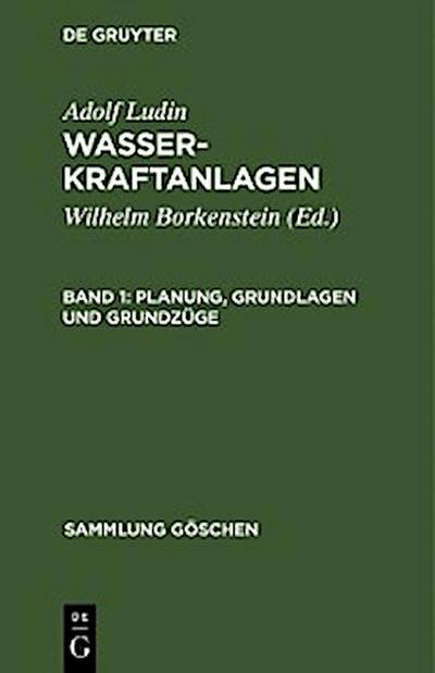 Planung, Grundlagen und Grundzüge