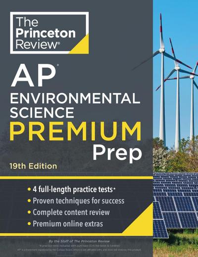 Princeton Review AP Environmental Science Premium Prep, 19th Edition