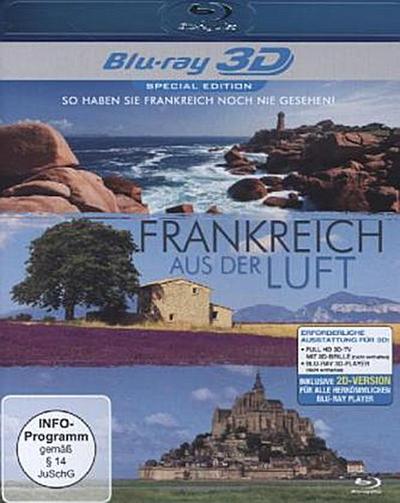 Frankreich aus der Luft Real 3D, 1 Blu-ray (Special Edition)