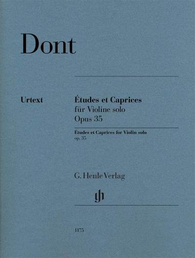Jakob Dont - Études et Caprices für Violine solo op. 35