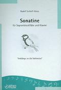 Sonatine für Sopranblockflöte und Klavier