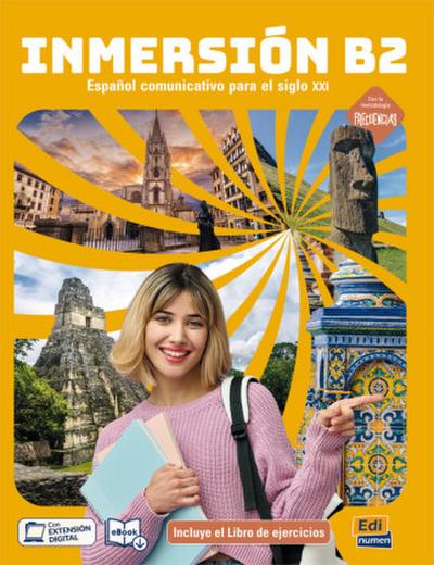 Inmersión B2. Libro del estudiante + Libro de ejercicios + Code