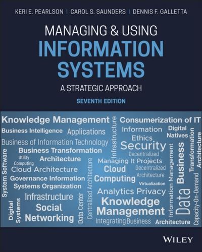 Managing and Using Information Systems
