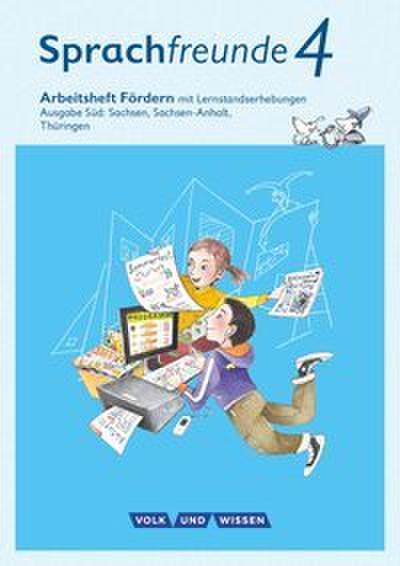 Sprachfreunde - Sprechen - Schreiben - Spielen - Ausgabe Süd (Sachsen, Sachsen-Anhalt, Thüringen) - Neubearbeitung 2015 - 4. Schuljahr