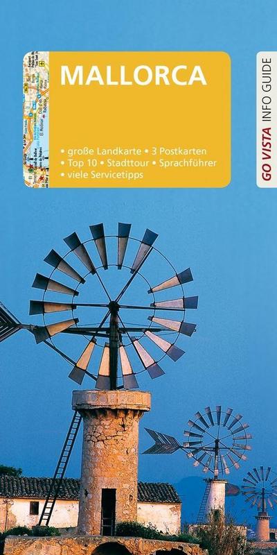 GO VISTA: Reiseführer Mallorca: Mit Faltkarte und 3 Postkarten
