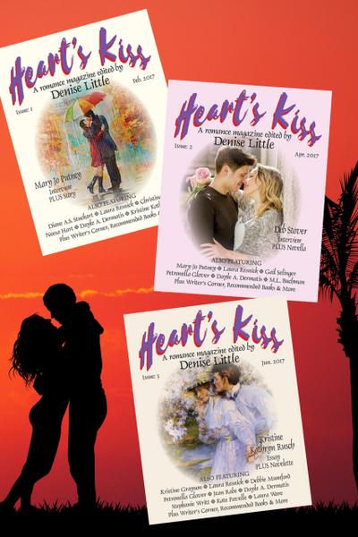 Heart’s Kiss: A Romance Magazine - Omnibus Edition (Issues 1,2,3): Featuring Mary Jo Putney, Deb Stover, M.L. Buchman, Laura Resnick, Kristine Grayson and many more