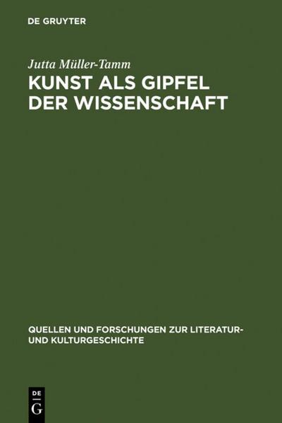Kunst als Gipfel der Wissenschaft