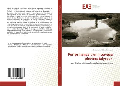 Performance d’un nouveau photocatalyseur
