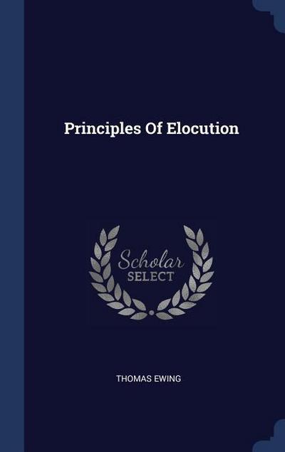 Principles Of Elocution