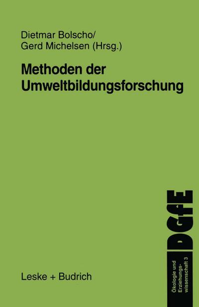 Methoden der Umweltbildungsforschung