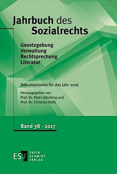 Jahrbuch des Sozialrechts -  - Dokumentation für das Jahr 2016