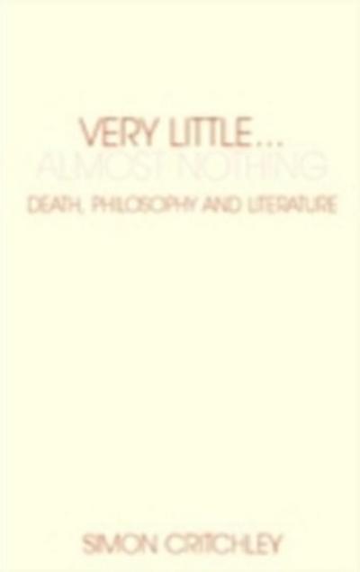 Very Little ... Almost Nothing