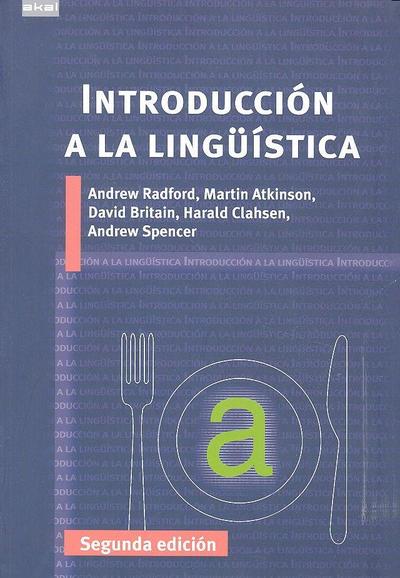 Introducción a la lingüística