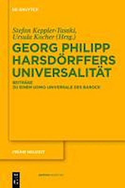 Georg Philipp Harsdörffers Universalität