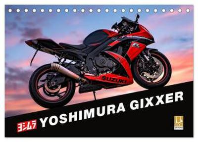 Yoshimura Gixxer Limited Edition (Tischkalender 2026 DIN A5 quer), CALVENDO Monatskalender