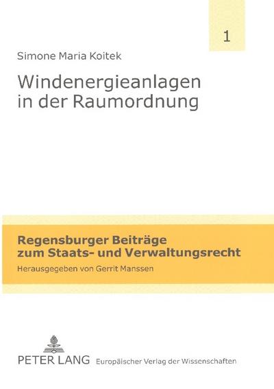 Windenergieanlagen in der Raumordnung
