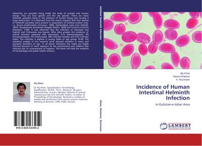 Incidence of Human Intestinal Helminth Infection